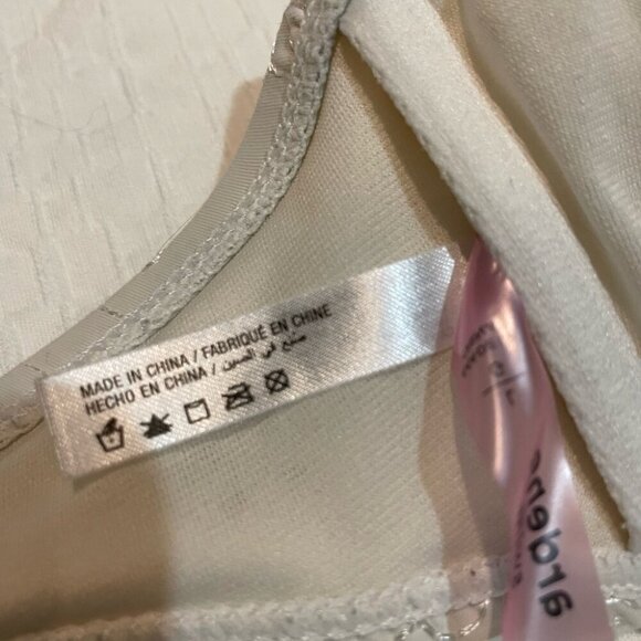 Ardene Bikini Top Floral White Size Large - Picture 5 of 6